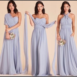 Birdie Grey convertible dress in Dusty Blue XS